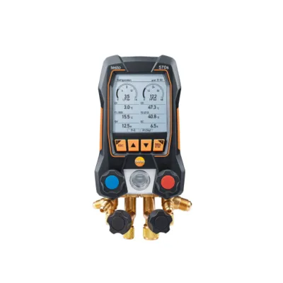 Testo 570s - Digitálne servisné zariadenie so štyrmi cestami Presnosť 0